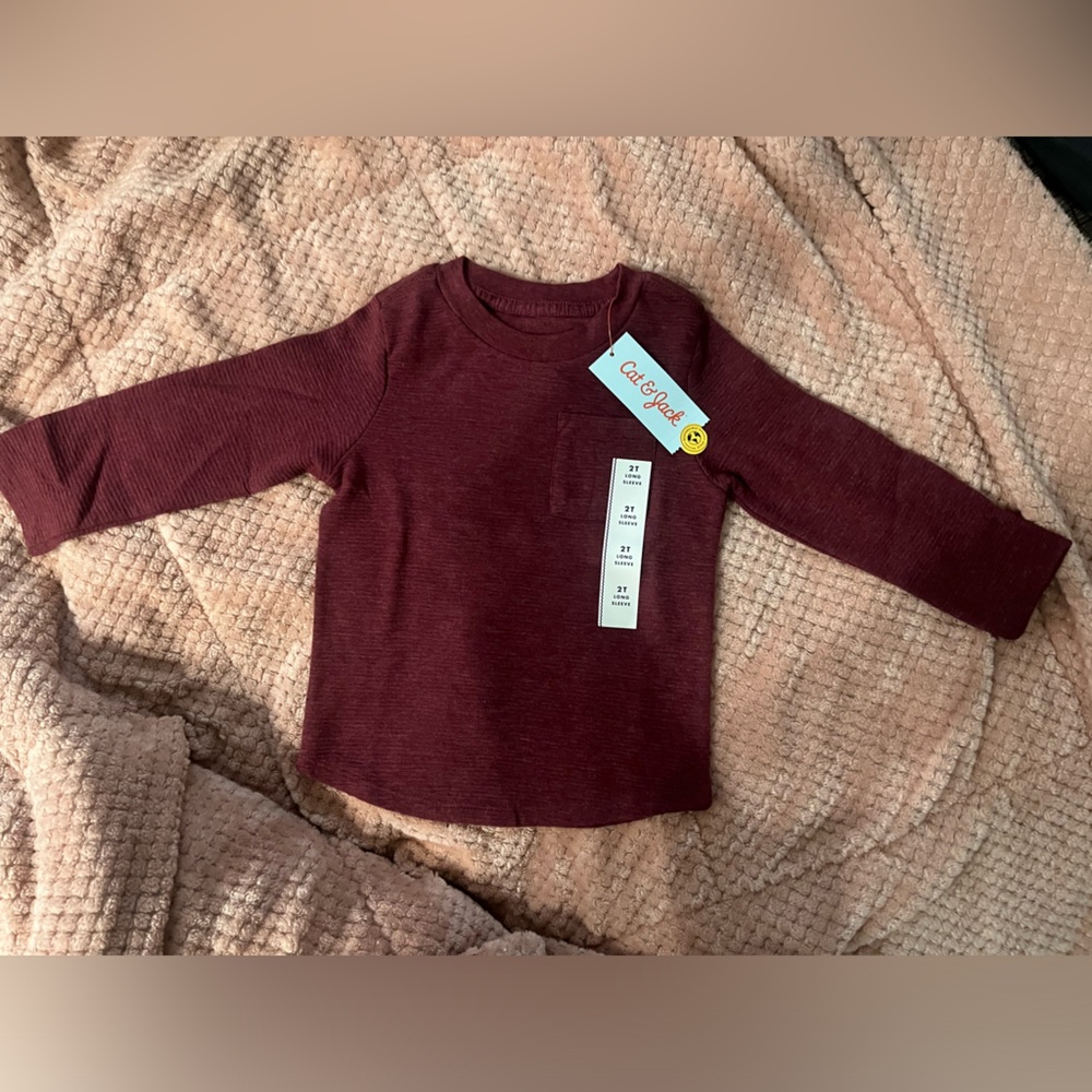 Cat & Jack 2T long sleeve tee NWT